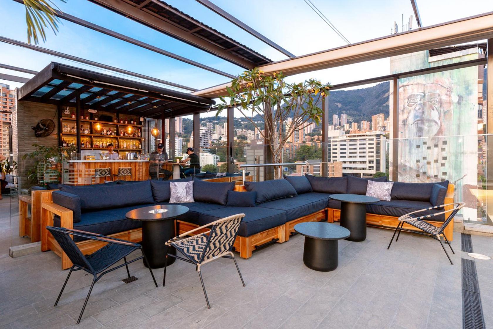Hotel Marquee Medellin Luaran gambar The Sky Bar